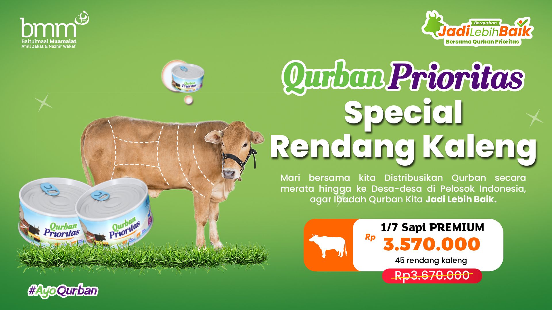 Qurban Rendang Kaleng