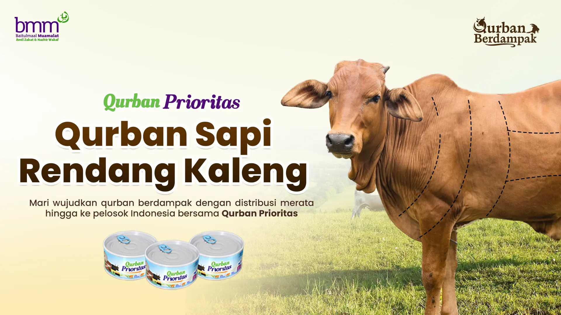 Qurban Rendang 1 Sapi Standar 1447H