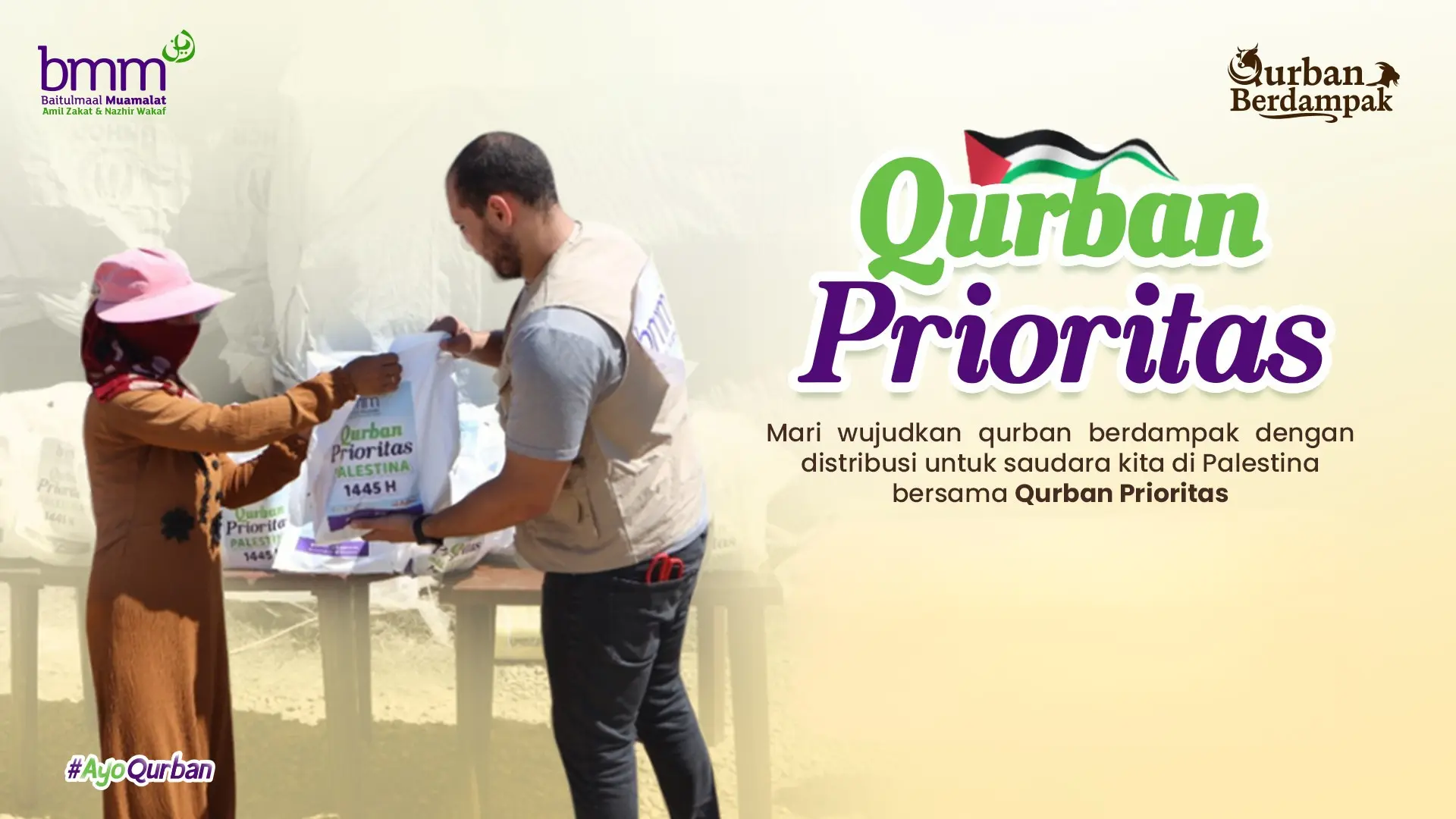 Qurban 1 Sapi/Kerbau Palestina 1447H