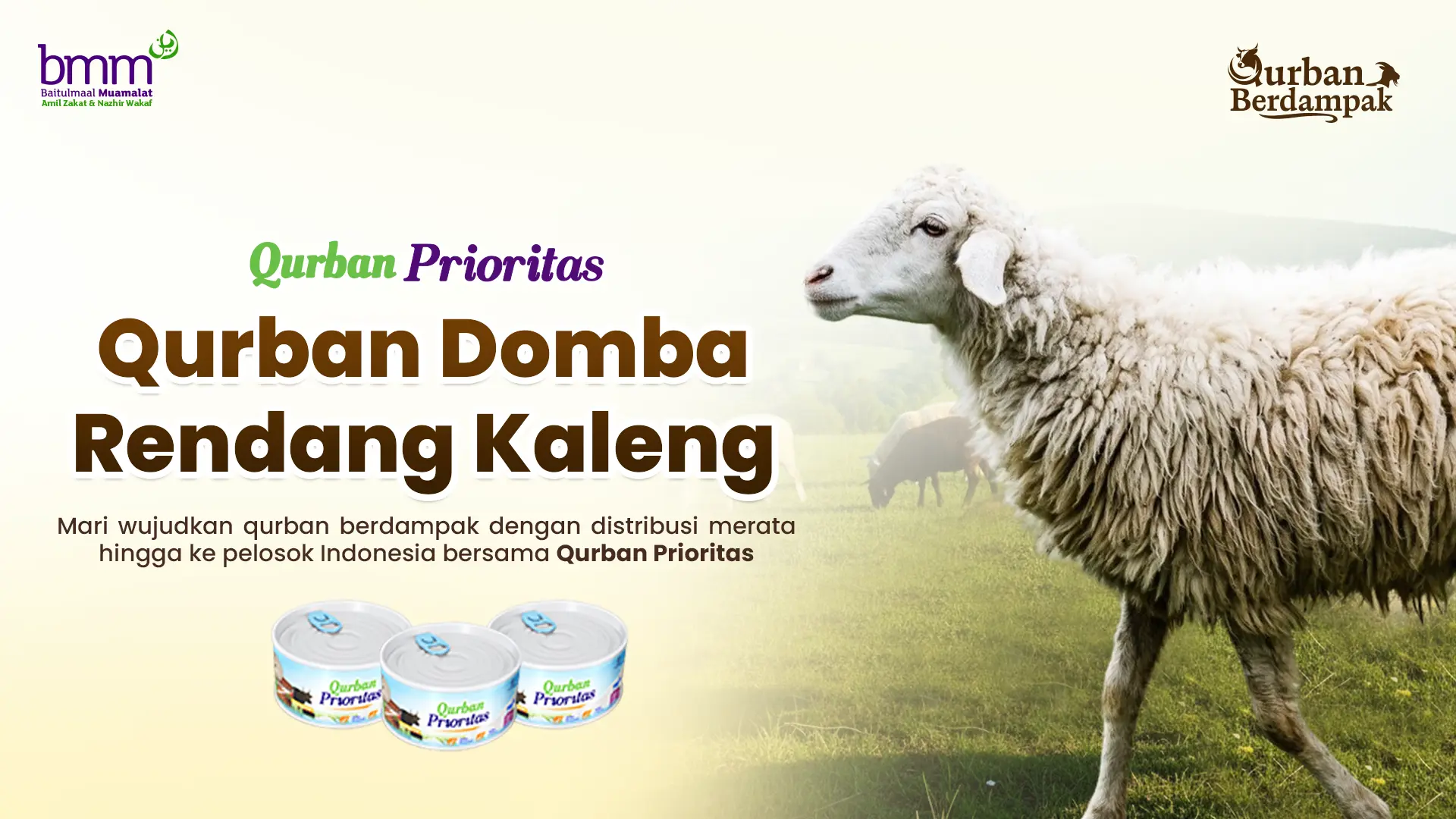Qurban Rendang Domba Standar 1447H